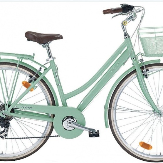Mbm - Damcykel - Boulevard 28 Inch 43 Cm 18 Växlar Grön