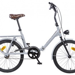 Aurelia - Barncykel - Ihopfällbar 20 Inch 27 Cm Grå