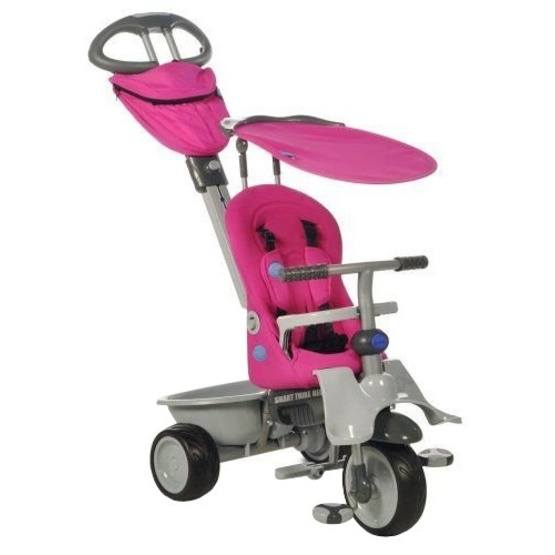 Smartrike - Trehjuling - Recliner Rosa/Lila