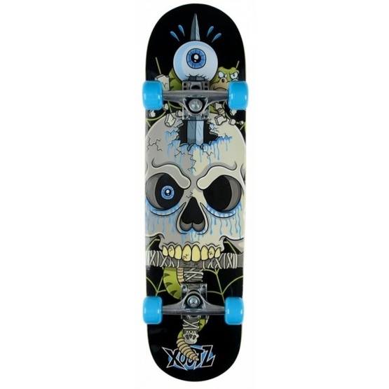 Xootz - Doublekick Snake Skull Skateboard 79 Cm