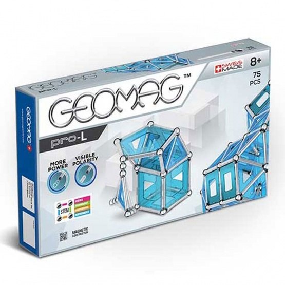 Geomag – Pro-L Blå / Silver 110-Piece