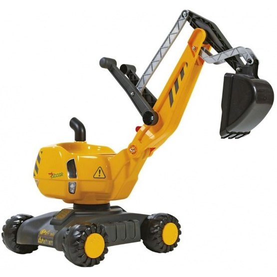 Rolly Toys - Excavator Rollydigger Junior 102 X 43 Cm Gul