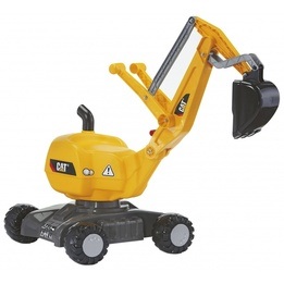 Rolly Toys - Excavator Rollydigger Cat Junior 102 X 43 Cm Gul
