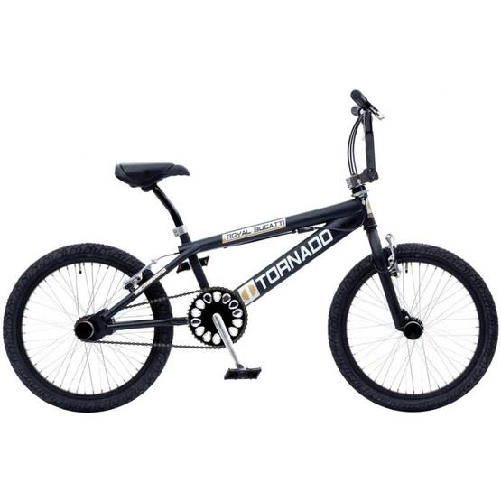 Bike Fun – BMX Cykel – Tornado 20 Tum Matte Svart
