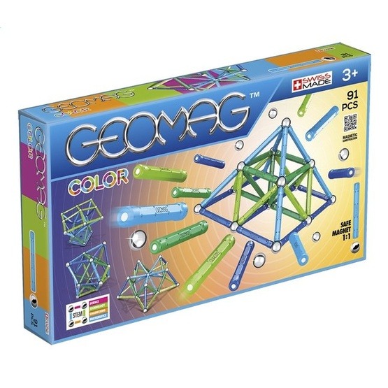 Geomag - Color Blå / Grön 91-Piece
