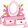 Small Foot - Colorful Wooden Makeup Table Rosa