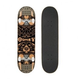 Osprey - Skateboard Candy Skull Brun 79 X 20 Cm