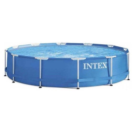 Intex - Above Ground Swimming Pool Without Pump 28210Np 366 X 76 Cm Blå