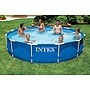 Intex - Above Ground Swimming Pool Without Pump 28210Np 366 X 76 Cm Blå
