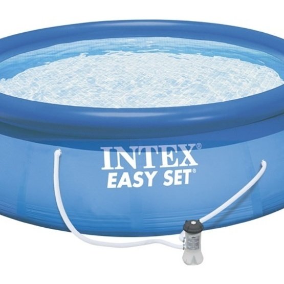 Intex Inflatable Pool With Pump 28122Gn Easy 305 X 76 Cm Blå