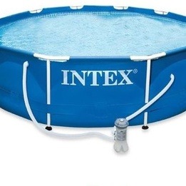 Intex - Pool Med Pump 28212Gn 366 X 76 Cm Blå