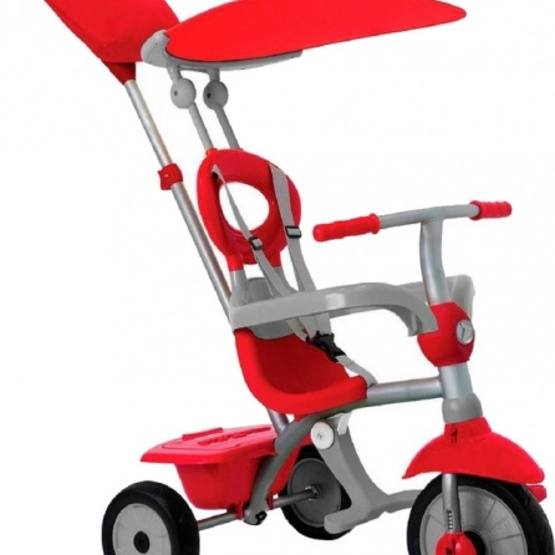 smarTrike Smartrike Trehjuling Zip Plus Junior Röd/Grå