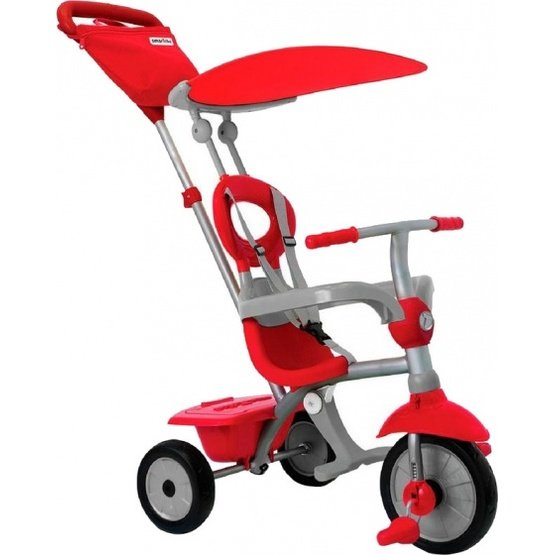 Smartrike - Trehjuling - Zip Plus Junior Röd/Grå