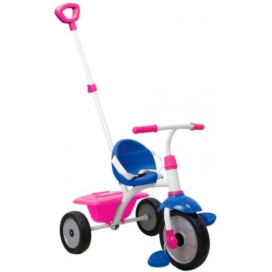Smartrike - Trehjuling - Fun Blå/Rosa