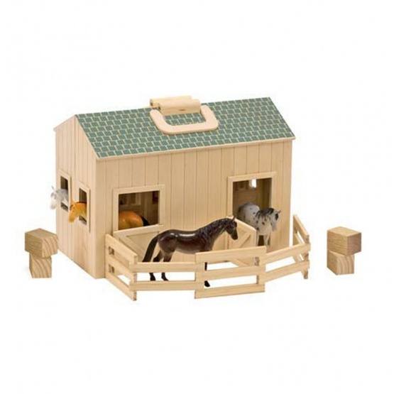 Melissa & Doug - Fold & Go Stable