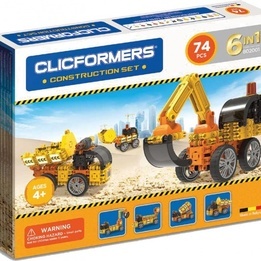Clicformers - Construction Kit 74 Delar