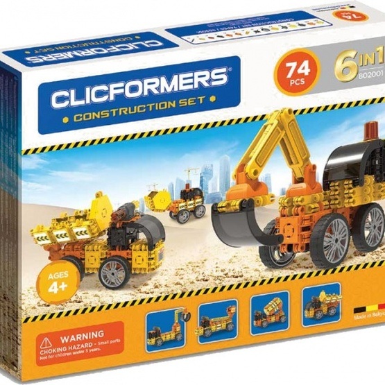 Clicformers Construction Kit 74 Delar