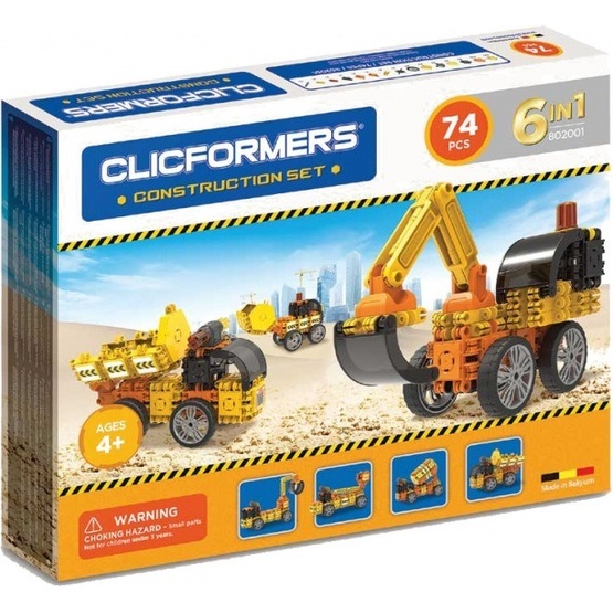 Clicformers - Construction Kit 74 Delar