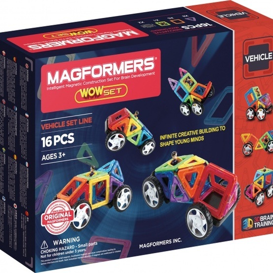Magformers Wow Set Of 16 Pieces
