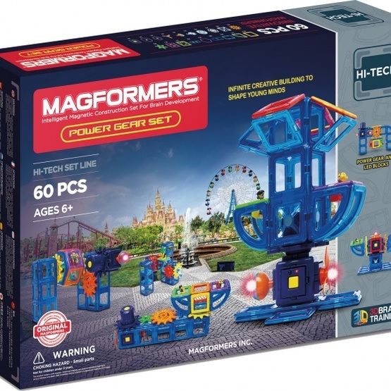 Magformers - Power Gear Set 60-Piece