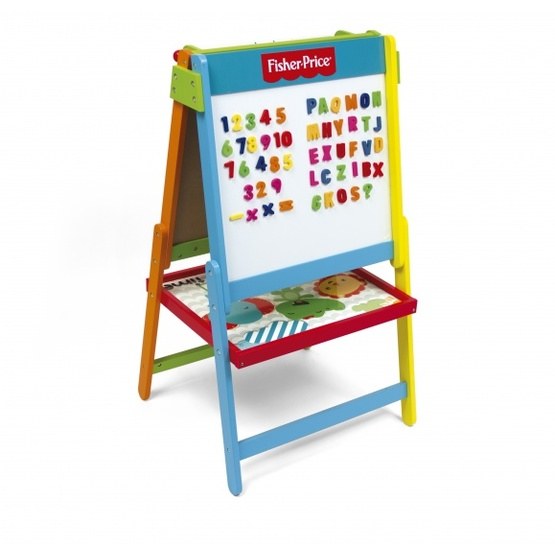 Fisher Price - Wooden School And Whiteboard 94 Cm Junior