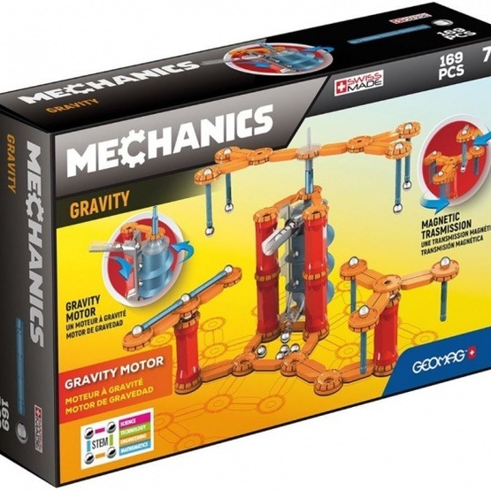 Geomag - Mechanics Magnetics Grafity Motor 169 Delar