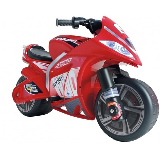 Injusa - Elbil Motorbike Wind 6V 100 Cm Röd