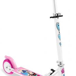 Disney - Sparkcykel - Princess Step Fotbroms Vit/Rosa