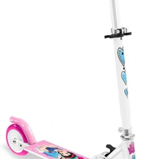 Disney Sparkcykel Princess Step Fotbroms Vit/Rosa