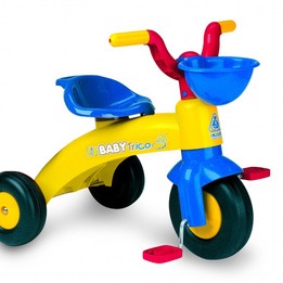 Injusa - Trehjuling - Trehjuling Baby Trico Max Junior Gul