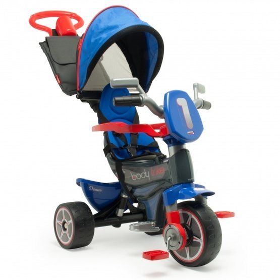 Injusa - Trehjuling - Body Max Denim Junior Blå