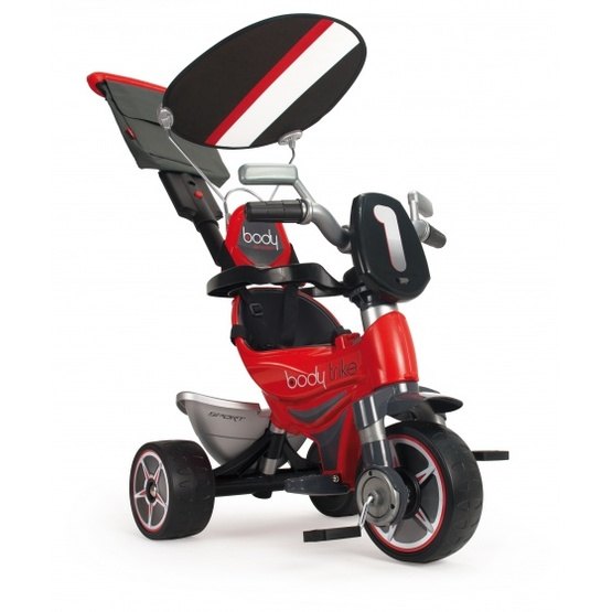 Injusa - Trehjuling - Body Sport Junior Röd