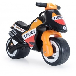 Injusa - Gåmotorcykel Neox Repsol 69 Cm Orange / Svart