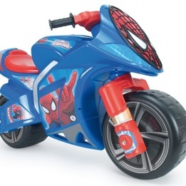 Injusa - Running Motor Ultimate Spider-Man95 Cm Blå/Röd