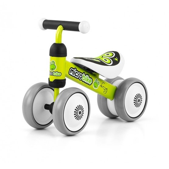 Milly Mally - Fyrhjuling - Loopfiets Micro Kikker Junior Grön