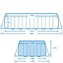 Intex - Above Ground Pool With Pump 26364Gn Ultra Xtr 732 X 366 Cm