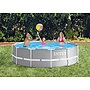 Intex - Pool Med Pump 26712Gn Prism 366 X 76 Cm Grå