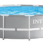 Intex - Pool Med Pump 26720Gn Prism 427 X 107 Cm Grå
