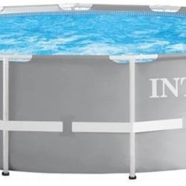 Intex - Above Ground Swimming Pool Without Pump 26710Np Prism 366 X 76 Cm Grå