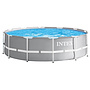 Intex - Above Ground Swimming Pool Without Pump 26710Np Prism 366 X 76 Cm Grå