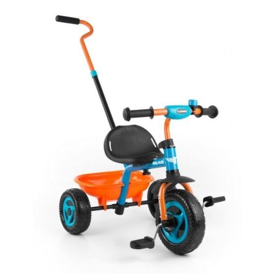 Milly Mally - Trehjuling - Turbo Trehjuling Junior Orange/Blå