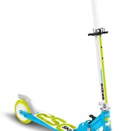 Skids Control - Sparkcykel - Vouwstep Junior Fotbroms Ljusblå