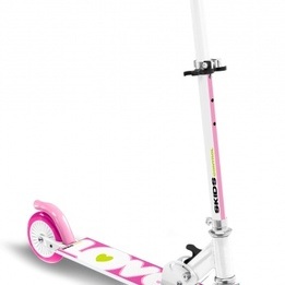Skids Control - Sparkcykel - Vouwstep Love Fotbroms Rosa
