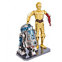 Metal Earth - Star Wars R2D2 And C-3Po 3D Model Kit 12.3 Cm