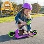 Xootz - Sparkcykel - Folding Kick Step Junior Fotbroms Lila