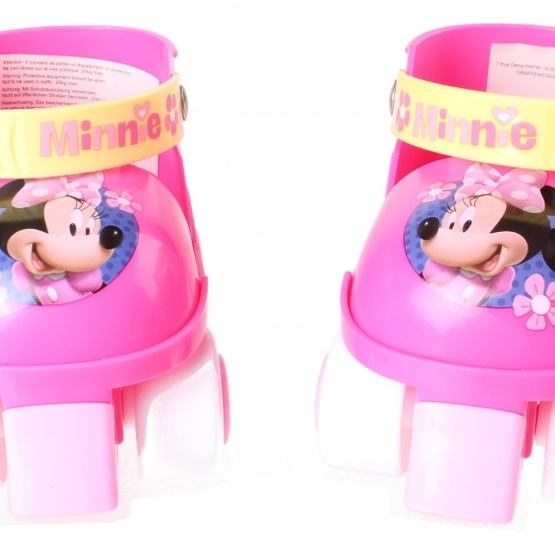 Disney - Roller Skates Minnie Mouse Rosa/Vit Storlek 23-27