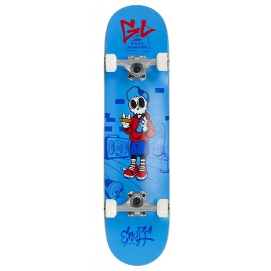 Enuff - Skateboard Skully 75 X 18.4 Cm Blå