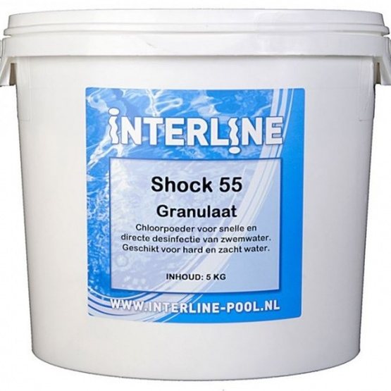 Interline – Pool Cleaner Shock 55 Granulaat5 Kg