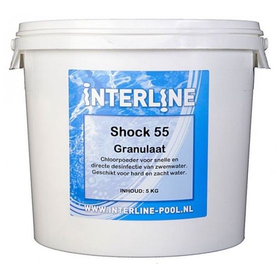Interline - Pool Cleaner Shock 55 Granulaat5 Kg