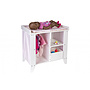 Angel Toys - Junior Doll'S Dresser 53 X 52 X 34 Cm Wood Vit/Rosa